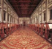 Michelangelo Buonarroti Laurentian Library France oil painting artist
